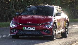 Kia EV6 - front cornering